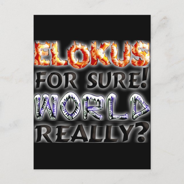 Postal Elokut (Anverso)