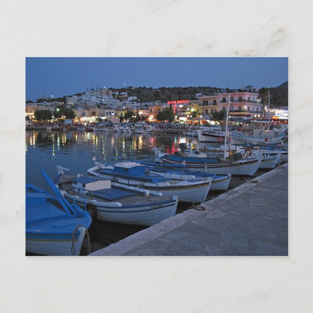 Postal Elounda Postcard (Anverso)