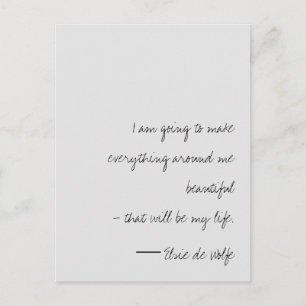 Postal Elsie de Wolfe Postcard