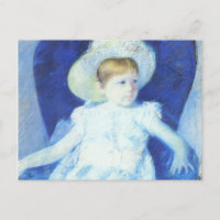 Elsie in A Blue Chair, Mary Cassatt