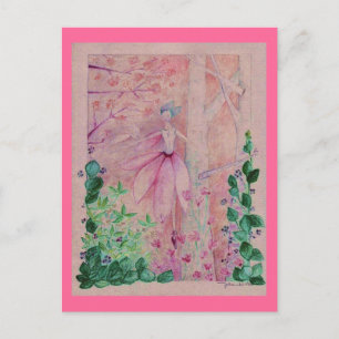 Postal elve del cyclamen