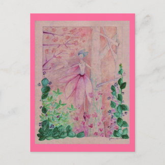 Postal elve del cyclamen