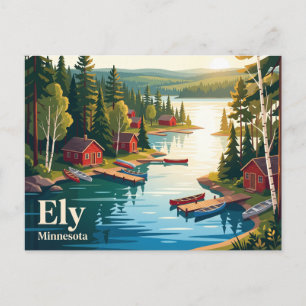 Postal Ely, Minnesota, EE. UU.
