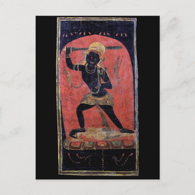 Postal Emanación de Buda Akshobya Acala (Anverso)