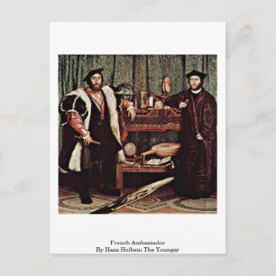 Postal Embajador Francés Por Hans Holbein El Joven