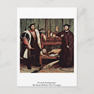 Postal Embajador Francés Por Hans Holbein El Joven