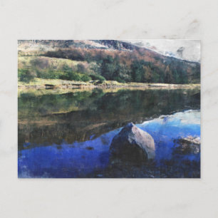 Postal Embalse de Dovestone
