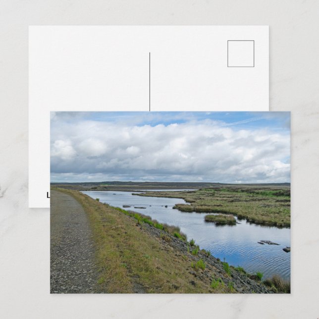 Postal Embalse de Light Hazzles (Anverso / Reverso)