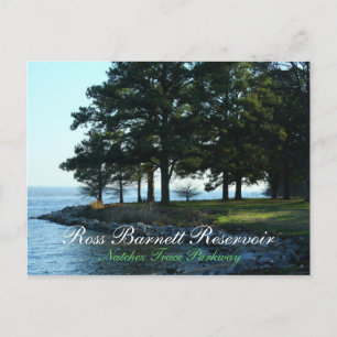 Postal Embalse de Ross Barnett en Natchez Trace Parkway