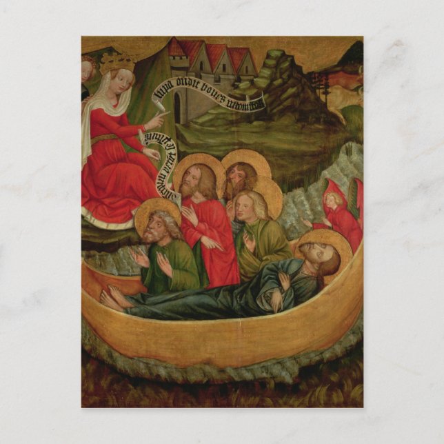 Postal Embarcadura del cuerpo de Santiago el (Anverso)