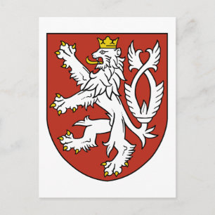 Postal emblema bohemia