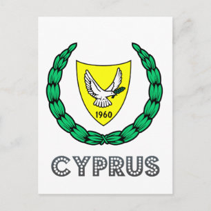 Postal Emblema chipriota