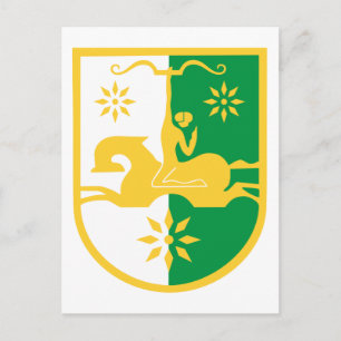 Postal emblema de abjasia