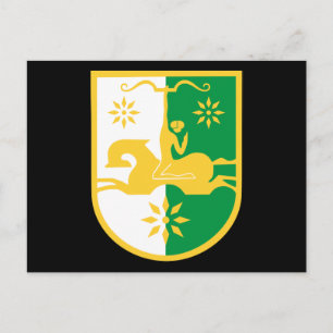 Postal emblema de abjasia