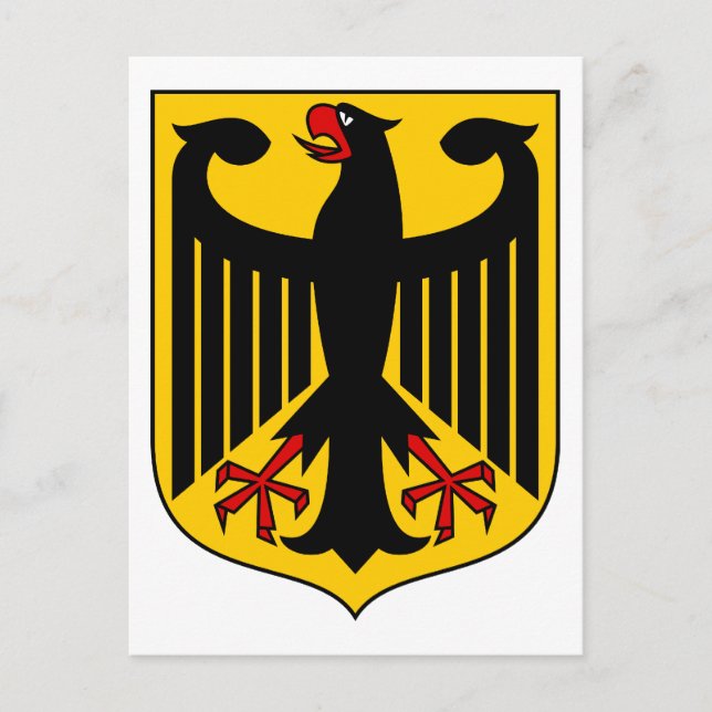 Postal emblema de alemania (Anverso)