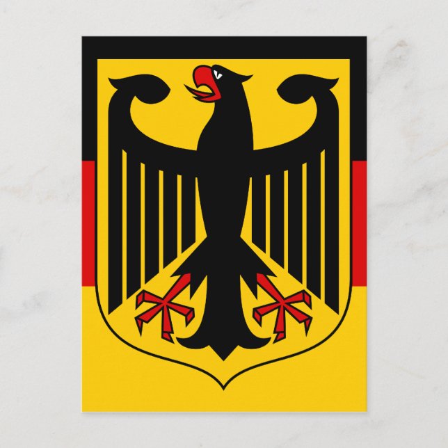 Postal emblema de alemania (Anverso)