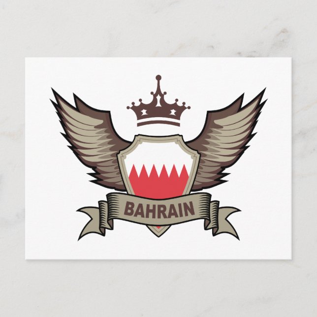 Postal Emblema de Bahréin (Anverso)