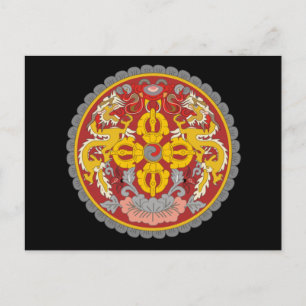Postal emblema de bután