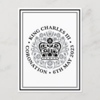 Emblema de coronación británica Rey Carlos III
