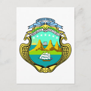 Postal emblema de costa rica