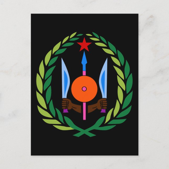 Postal emblema de djibouti (Anverso)