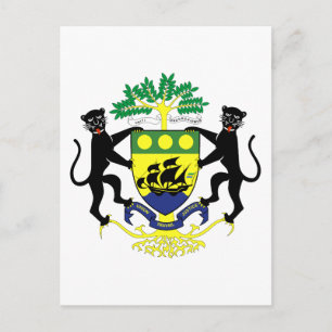 Postal emblema de gabón