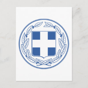 Postal emblema de grecia