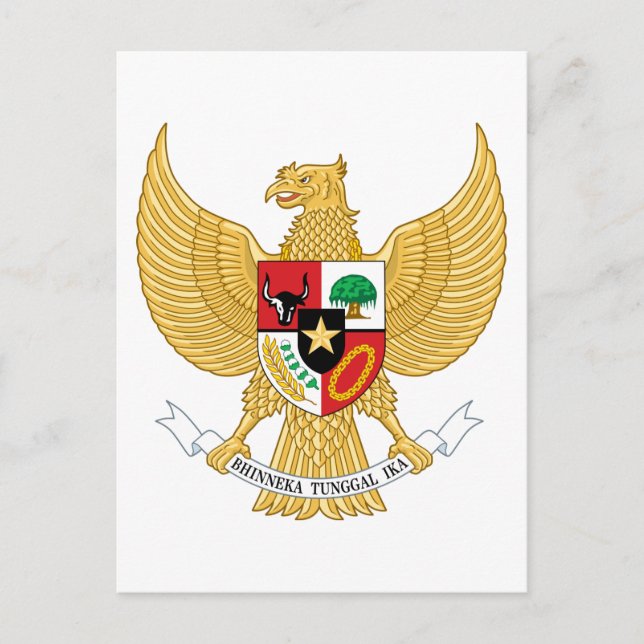 Postal emblema de indonesia (Anverso)