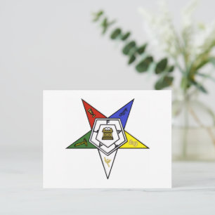 Postal Emblema de la Orden de la Estrella Oriental