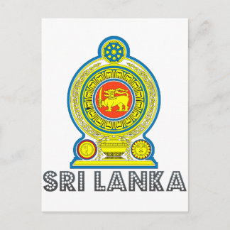 Postal Emblema de Sri Lanka