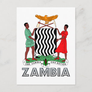 Postal Emblema de Zambia