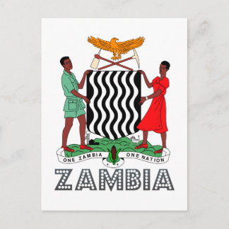 Postal Emblema de Zambia