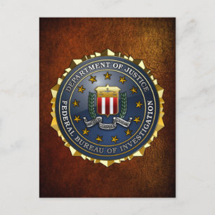 Postal Emblema del FBI