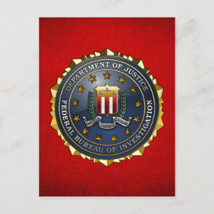 Postal Emblema del FBI