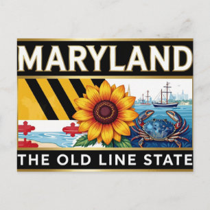 Postal Emblema del Patrimonio de la Bahía de Chesapeake d