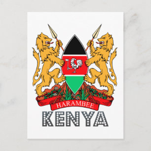 Postal Emblema keniano
