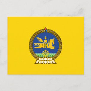 Postal Emblema mongol (mongol)