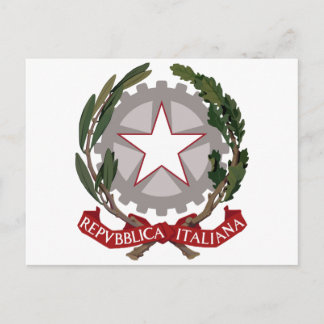 Postal Emblema nacional italiano
