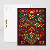Embrodería tradicional de Palestina Tatreez