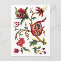 Embroidería jacobea del viejo inglés