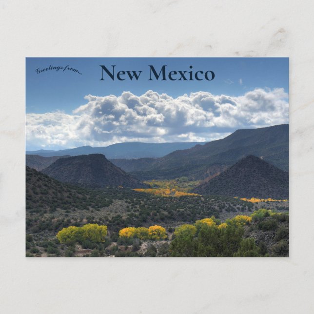 Postal Embudo New Mexico USA (Anverso)
