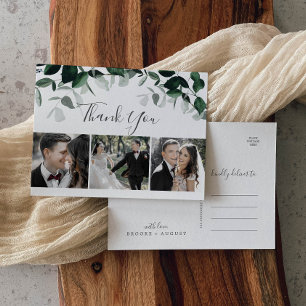 Postal Emerald Greenery 3 Foto Gracias Postcard