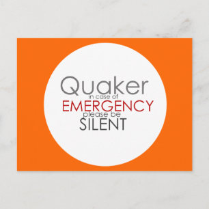 Postal Emergencia Cuáquera
