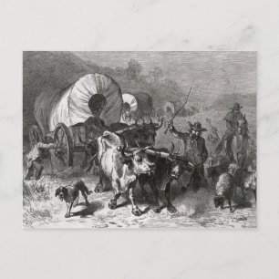 Postal Emigración al país occidental