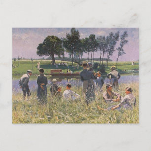 Postal Emile Claus - Picnic