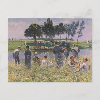Postal Emile Claus - Picnic