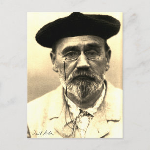 Postal Émile Zola, feat. 1902