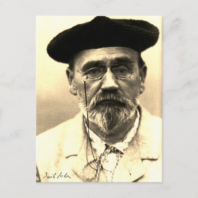 Postal Émile Zola, feat. 1902 (Anverso)