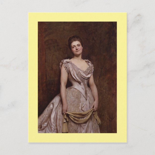 Postal Emilia Francis (nacido fuerte) (Anverso)