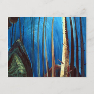 Postal Emily Carr - cielo azul